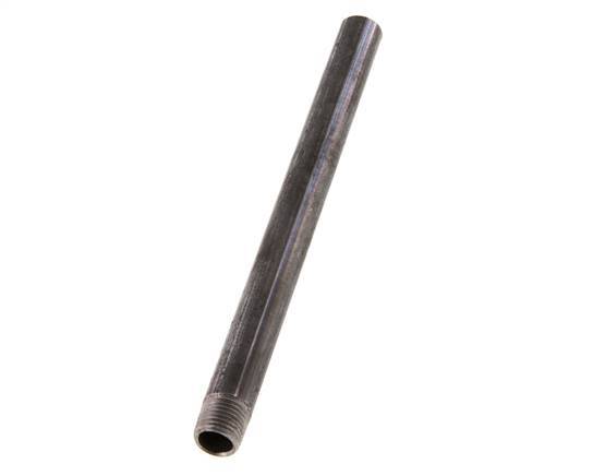 R 1/4'' Male x 13.5mm Steel Pipe Nipple with Welding End 50 Bar DIN 2982 - 160mm [2 Pieces]
