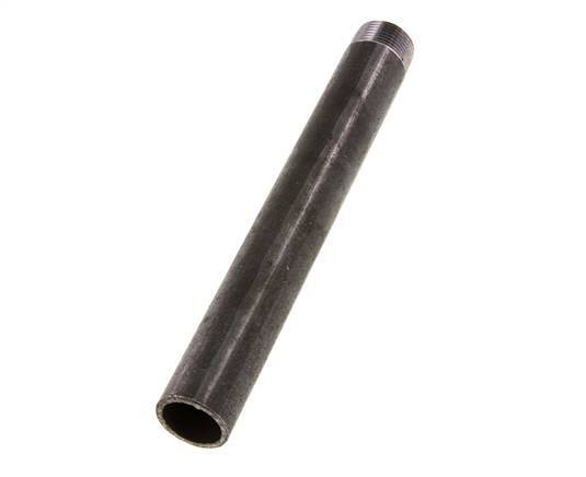 R 3/4'' Male x 26.9mm Steel Pipe Nipple with Welding End 50 Bar DIN 2982 - 200mm [2 Pieces]