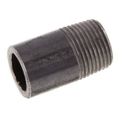 R 3/8'' Male x 17.2mm Steel Pipe Nipple with Welding End 50 Bar DIN 2982 - 30mm [5 Pieces]