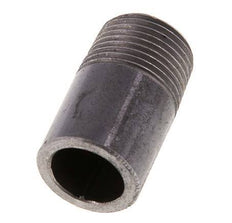 R 3/8'' Male x 17.2mm Steel Pipe Nipple with Welding End 50 Bar DIN 2982 - 30mm [5 Pieces]