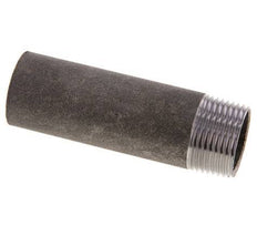 R 1'' Male x 33.7mm Steel Pipe Nipple with Welding End 50 Bar DIN 2982 - 100mm [2 Pieces]