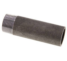 R 1'' Male x 33.7mm Steel Pipe Nipple with Welding End 50 Bar DIN 2982 - 100mm [2 Pieces]