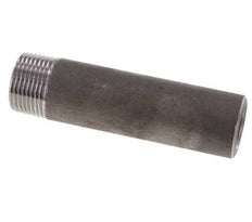 R 1'' Male x 33.7mm Steel Pipe Nipple with Welding End 50 Bar DIN 2982 - 120mm [2 Pieces]
