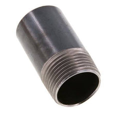 R 1'' Male x 33.7mm Steel Pipe Nipple with Welding End 50 Bar DIN 2982 - 60mm [2 Pieces]