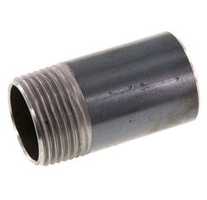 R 1'' Male x 33.7mm Steel Pipe Nipple with Welding End 50 Bar DIN 2982 - 60mm [2 Pieces]