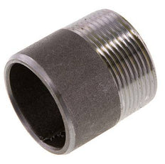 R 1 1/2'' Male x 48.3mm Steel Pipe Nipple with Welding End 50 Bar DIN 2982 - 50mm [2 Pieces]