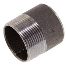 R 1 1/2'' Male x 48.3mm Steel Pipe Nipple with Welding End 50 Bar DIN 2982 - 50mm [2 Pieces]