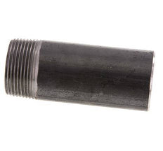 R 1 1/4'' Außengewinde x 42,4mm Stahlrohrnippel mit Anschweißende 50 bar DIN 2982 - 100mm [2 Stück]