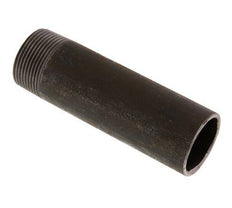 R 1 1/4'' Male x 42.4mm Steel Pipe Nipple with Welding End 50 Bar DIN 2982 - 130mm