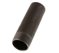 R 1 1/4'' Male x 42.4mm Steel Pipe Nipple with Welding End 50 Bar DIN 2982 - 130mm