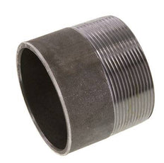 R 2 1/2'' Male x 76.1mm Steel Pipe Nipple with Welding End 50 Bar DIN 2982 - 60mm [2 Pieces]