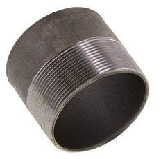 R 2 1/2'' Male x 76.1mm Steel Pipe Nipple with Welding End 50 Bar DIN 2982 - 60mm [2 Pieces]