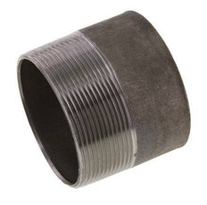 R 2 1/2'' Male x 76.1mm Steel Pipe Nipple with Welding End 50 Bar DIN 2982 - 60mm [2 Pieces]