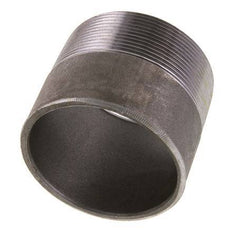 R 2 1/2'' Male x 76.1mm Steel Pipe Nipple with Welding End 50 Bar DIN 2982 - 60mm [2 Pieces]