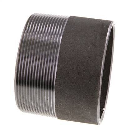 R 3'' Male x 88.9mm Steel Pipe Nipple with Welding End 50 Bar DIN 2982 - 70mm