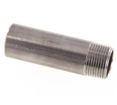R 3/4'' Male x 26.9mm Stainless steel Pipe Nipple with Welding End 20 Bar DIN 2982 - 80mm