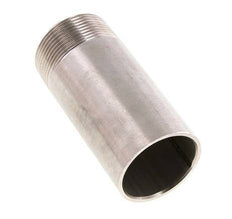 R 1 1/2'' Male x 48.3mm Stainless steel Pipe Nipple with Welding End 20 Bar DIN 2982 - 100mm