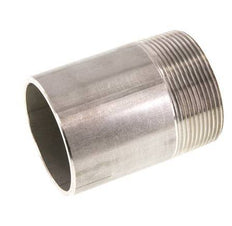 R 2'' Male x 60.3mm Stainless steel Pipe Nipple with Welding End 20 Bar DIN 2982 - 80mm