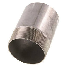 R 2 1/2'' Male x 76.1mm Stainless steel Pipe Nipple with Welding End 20 Bar DIN 2982 - 100mm