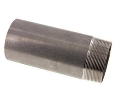 R 2 1/2'' Male x 76.1mm Stainless steel Pipe Nipple with Welding End 20 Bar DIN 2982 - 170mm