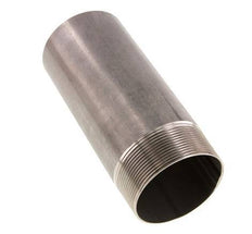 R 2 1/2'' Male x 76.1mm Stainless steel Pipe Nipple with Welding End 20 Bar DIN 2982 - 170mm