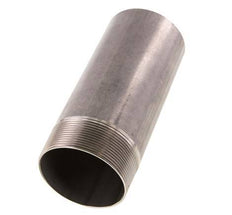 R 2 1/2'' Male x 76.1mm Stainless steel Pipe Nipple with Welding End 20 Bar DIN 2982 - 170mm