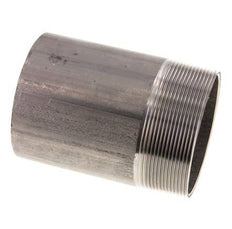 R 3'' Male x 88.9mm Stainless steel Pipe Nipple with Welding End 20 Bar DIN 2982 - 120mm