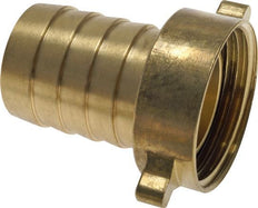 G 1'' x 13mm Brass Hose barb with NBR Seal and Wing Nut 16 Bar [2 Pieces]