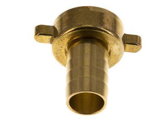 G 3/4'' x 16mm Brass Hose barb with NBR Seal and Wing Nut 16 Bar [2 Pieces]