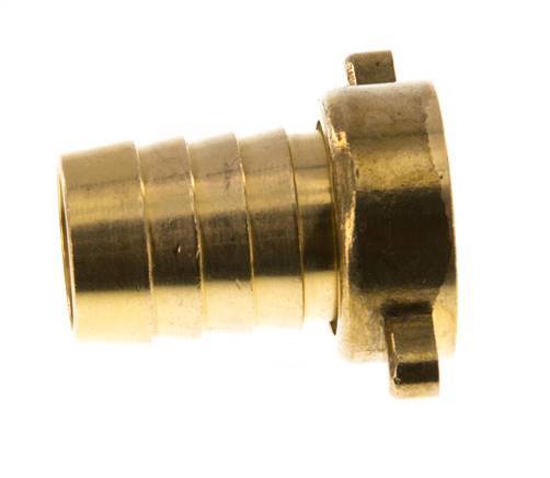 G 3/4'' x 19mm Brass Hose barb with NBR Seal and Wing Nut 16 Bar [2 Pieces]