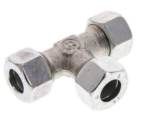 15L Verzinktes Stahl T-Stück Schneidring 315 Bar DIN 2353