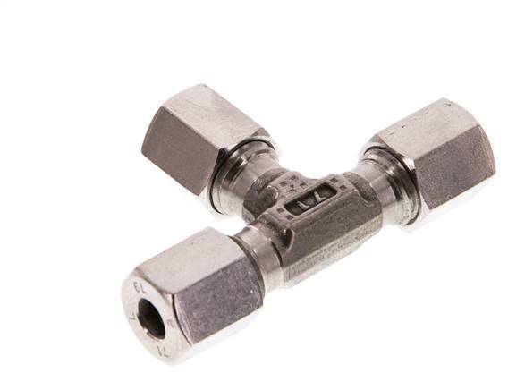 6L Stainless steel Tee Cutting Ring 315 Bar DIN 2353