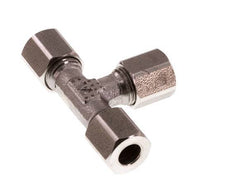 6LL Edelstahl T-Stück Schneidring 100 Bar DIN 2353