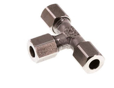 6LL Edelstahl T-Stück Schneidring 100 Bar DIN 2353