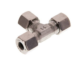 10S Edelstahl T-Stück Schneidring 630 Bar DIN 2353