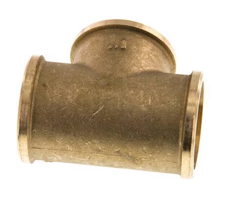 G 1'' T-Stück aus Messing 16 bar
