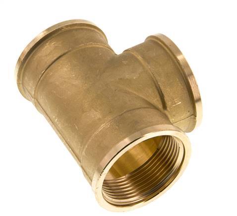 G 1 1/2'' Messing-T-Stück 16 bar