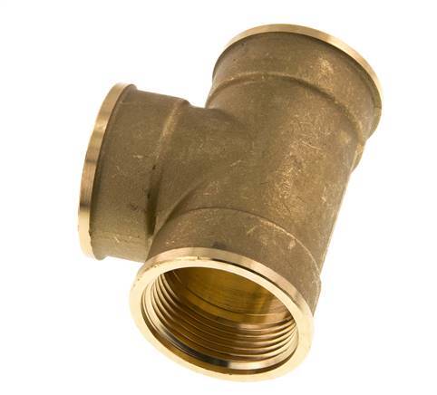 G 1 1/4'' T-Stück aus Messing 16 bar