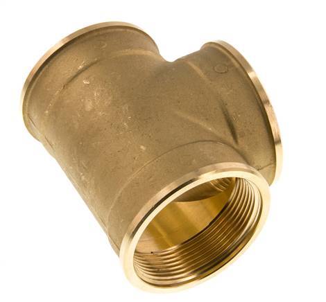 G 2'' T-Stück aus Messing 16 bar