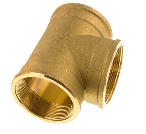 G 2 1/2'' Messing-T-Stück 16 bar