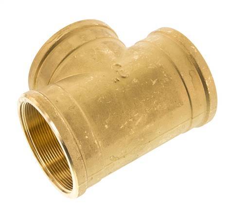 G 3'' T-Stück aus Messing 16 bar