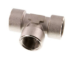 G 3/4'' T-Stück aus Messing vernickelt 16 bar