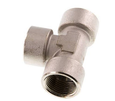 G 3/4'' T-Stück aus Messing vernickelt 16 bar