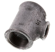 Rp 1'' x Rp 1/2'' Zinc plated Cast iron Tee 25 Bar [2 Pieces]