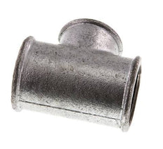 Rp 1 1/2'' x Rp 1 1/4'' Verzinktes Gusseisen T 25 Bar
