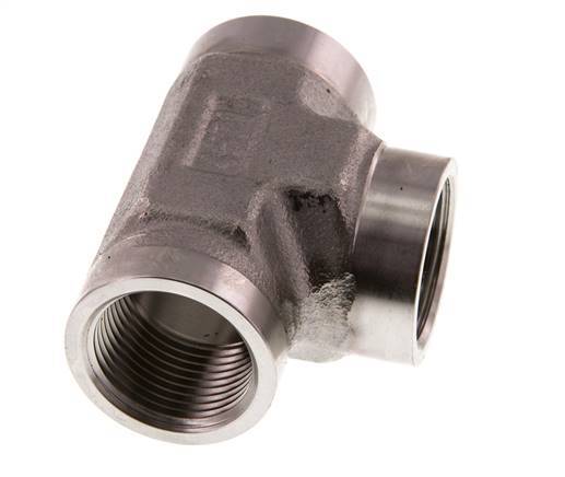 G 3/4'' Edelstahl-T-Stück 200 bar - Hydraulik