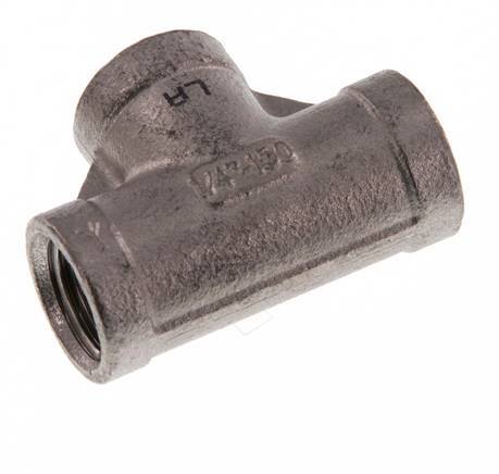 Rp 1/4'' Stainless steel Tee 10 Bar [2 Pieces]