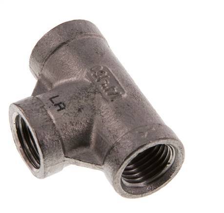 Rp 1/4'' Stainless steel Tee 10 Bar [2 Pieces]