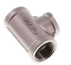 Rp 3/4'' x Rp 1/2'' T-Stück aus Edelstahl 16 bar
