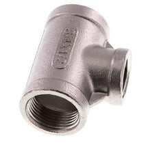 Rp 3/4'' x Rp 1/2'' T-Stück aus Edelstahl 16 bar